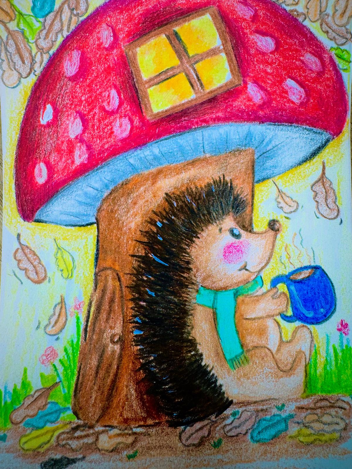Hedgehog Home original artwork