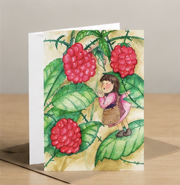 Berry Picking card