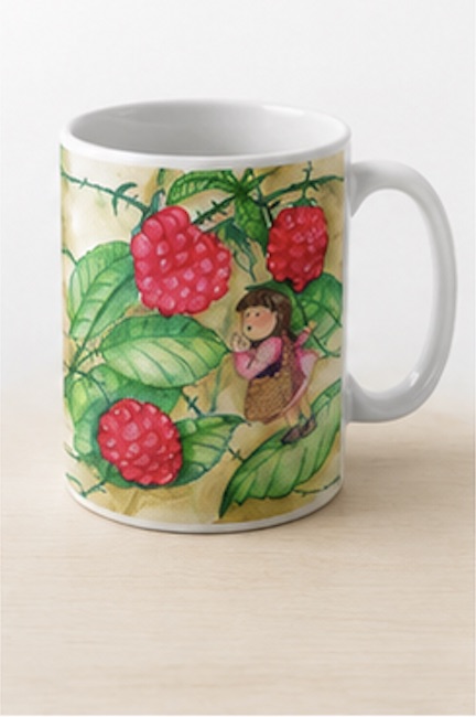 Berry Picking mug
