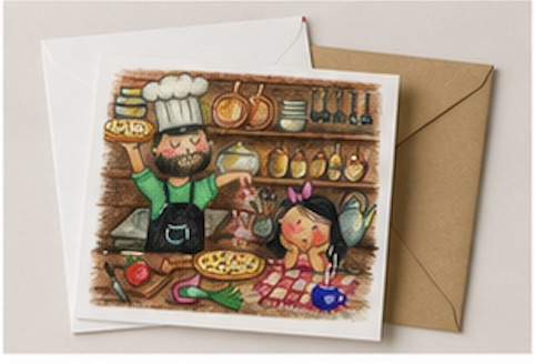 Cosy Kitchen card
