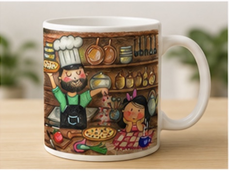 Cosy Kitchen mug