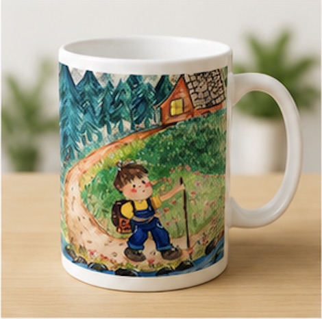 Forest Hiker mug
