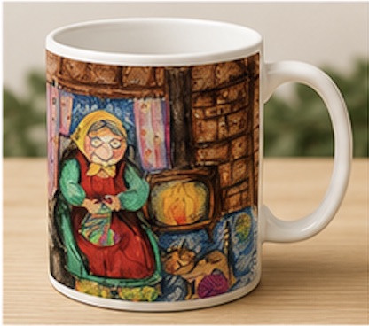 Grandmother Fireside mug