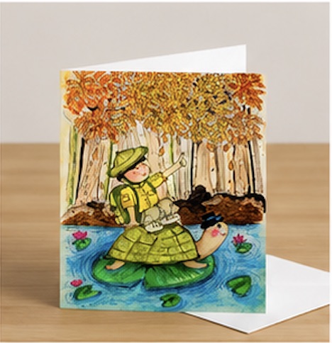 Turtle Pond card