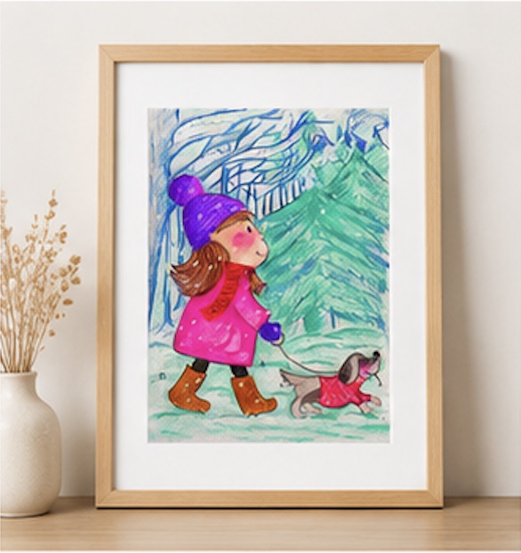 Winter Walks print