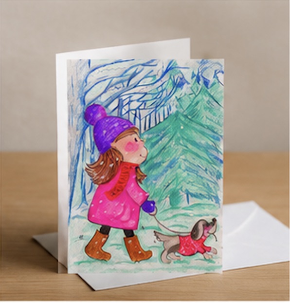 Winter Walks card